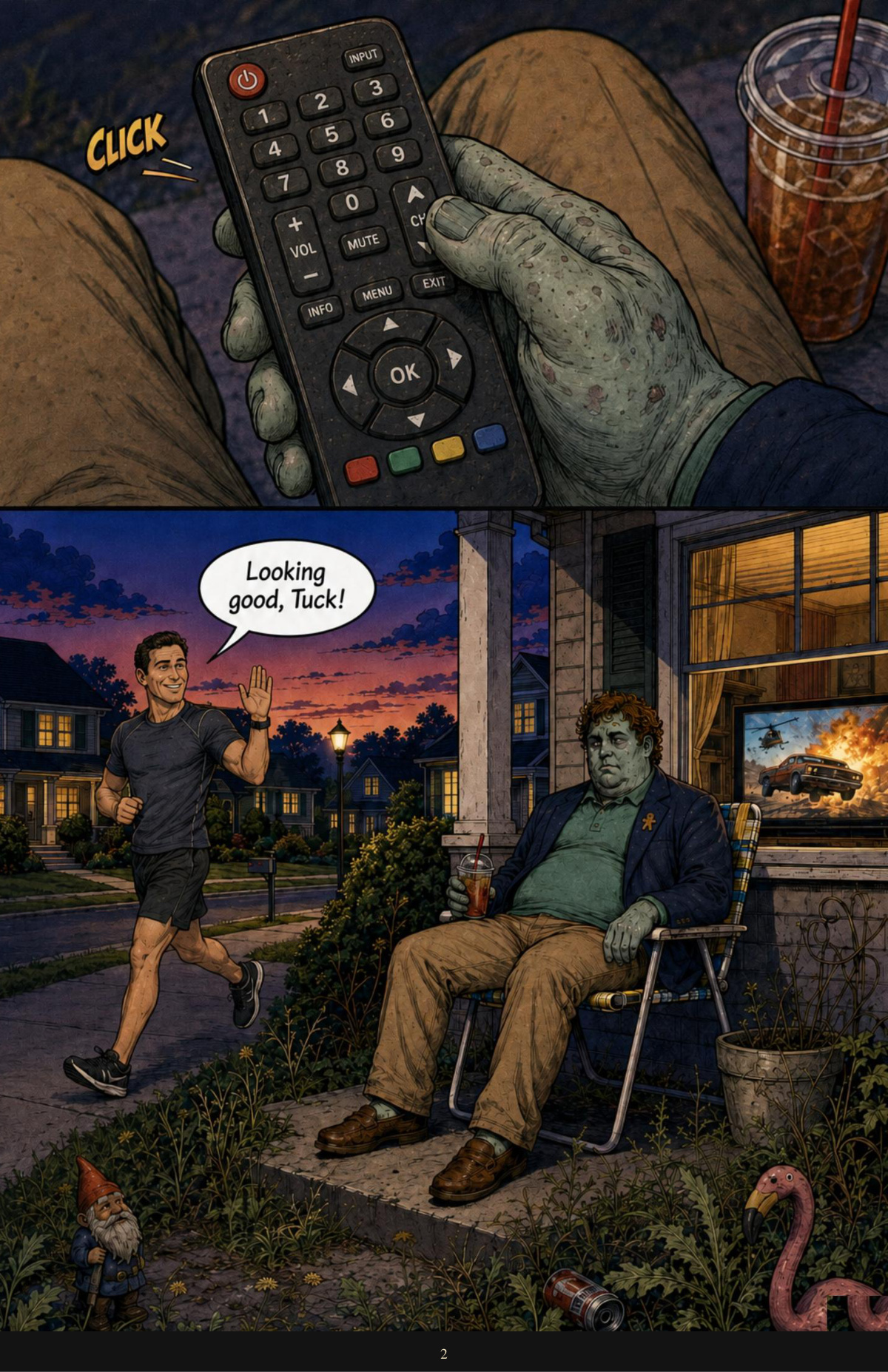 Deadbeat, Still story page 2