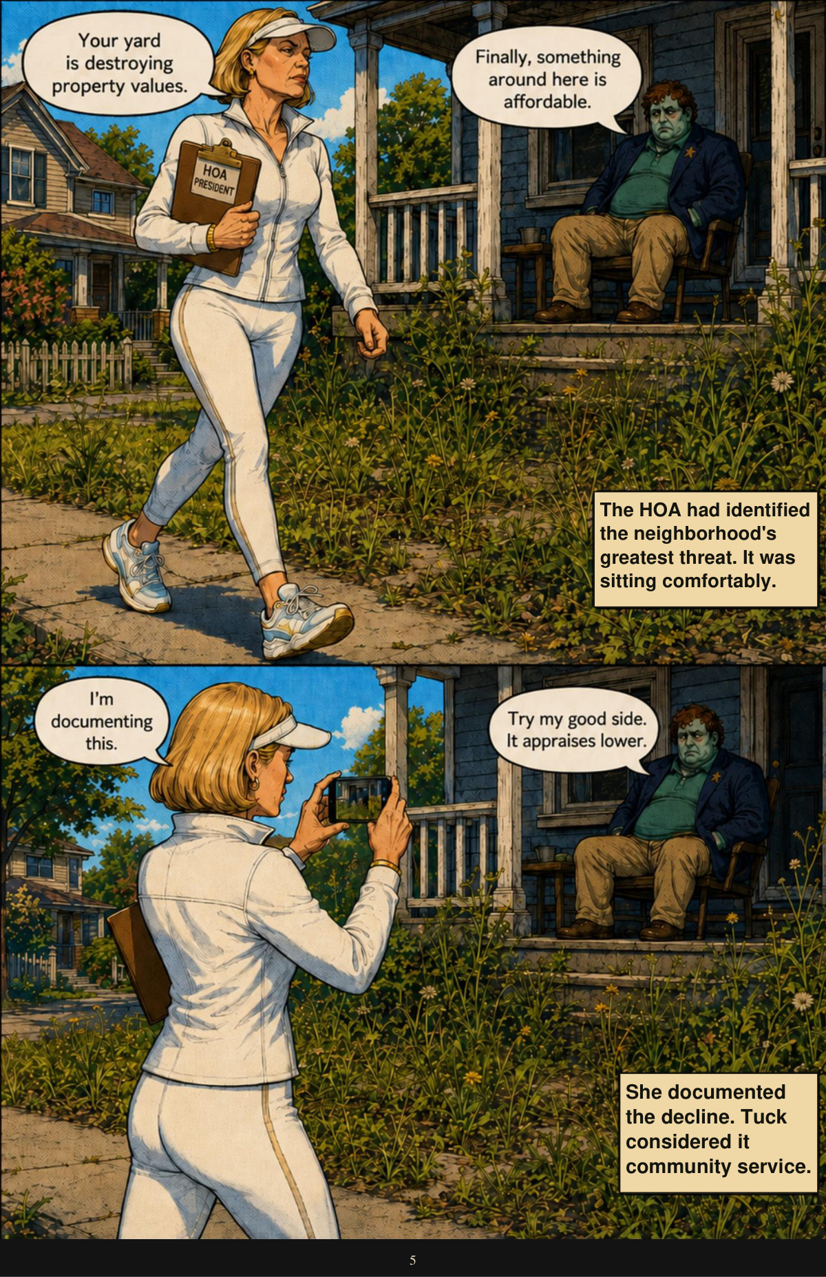 Deadbeat, Still story page 5
