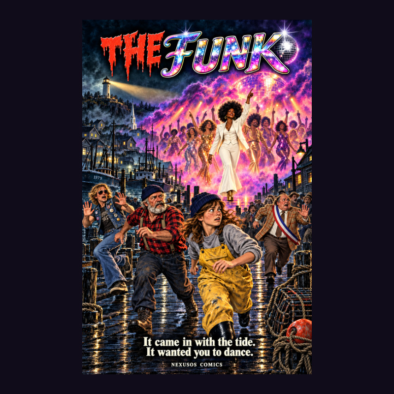 The Funk | 28-Page Digital Comic PDF | Disco Horror Comedy